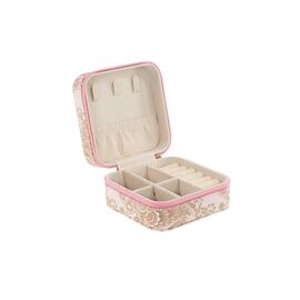Tinka - Travel Jewellery Box Pink w/Pattern / Toys