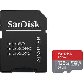 SANDISK - MicroSDXC Mobil Ultra 128GB 140MB/s UHS-I Adap / Electronics