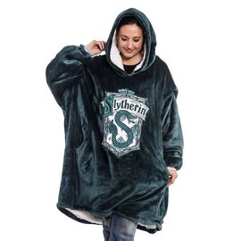 Harry Potter Oversized Hoodie Blanket Slytherin - Hoodies & Tshirts - Fashion - Techbox