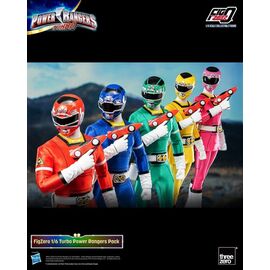 Power Rangers Turbo FigZero Action Figures 1/6 5-Pack Turbo Power Rangers 30 cm - Figurines - Collectibles - Techbox