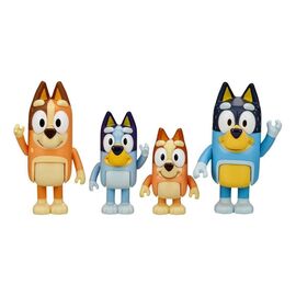 Bluey Action Figures 4-Pack - Figurines - Collectibles - Techbox
