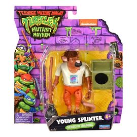 Teenage Mutant Ninja Turtles: Mutant Mayhem Action Figure Young Splinter 11 cm |  Techbox