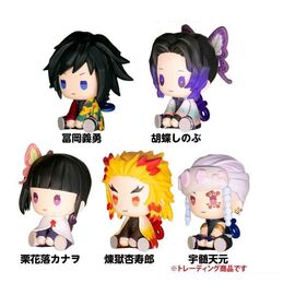 Demon Slayer: Kimetsu no Yaiba Petatto Clockworks PVC Figures Mascot Box Ver. 2 4 cm Blind Box Assortment (6)