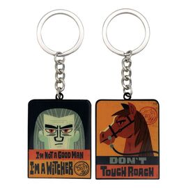 The Witcher Keychain Witcher & Roach Limited Edition |  Techbox