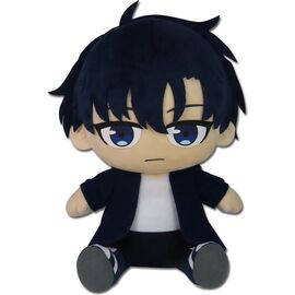 Solo Leveling Plush Figure Sung Jinwoo Siting #2 30 cm - Plushies - Gifts - Techbox