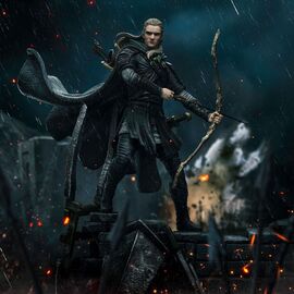 The Lord of the Rings Art Scale Statue 1/10 Legolas Unleashed 29 cm - Statues - Collectibles - Techbox