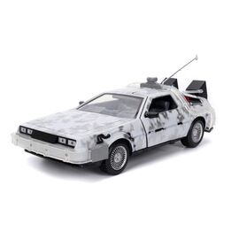 Back to the Future Diecast Model 1/24 Time Machine Frost - Vehicles - Collectibles - Techbox