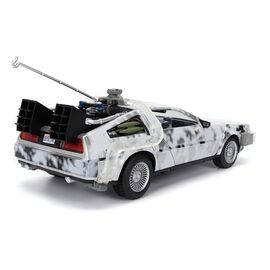 Back to the Future Diecast Model 1/24 Time Machine Frost - Vehicles - Collectibles - Techbox
