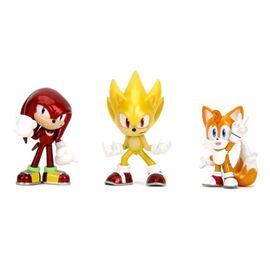 Sonic the Hedgehog Nano Metalfigs Diecast Mini Figures 3-Pack 5 cm - Figurines - Collectibles - Techbox