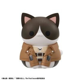 Attack on Titan Mega Cat Project Attack on Tinyan Trading Figures Gathering Scout Regiment danyan! 3 cm Assortment (8) - Figurines - Collectibles - Techbox