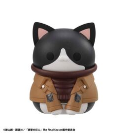 Attack on Titan Mega Cat Project Attack on Tinyan Trading Figures Gathering Scout Regiment danyan! 3 cm Assortment (8) - Figurines - Collectibles - Techbox