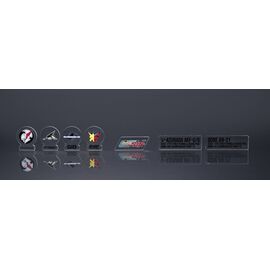 Future GPX Cyber Formula Vehicles 2-Pack vAsurada AKF-0/G spiral boost mode & OGRE AN-21 super Aero boost mode Set Heritage Edition 9 cm