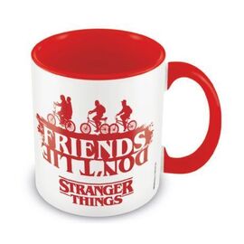 Stranger Things Coloured Inner Mug Friends Don't Lie - Mugs & Bottles - Gifts - Techbox