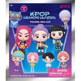 K-Pop Demon Hunter 3D Foam Bag Clips Series 1 Display (24)