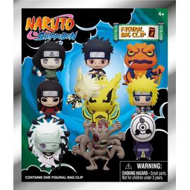 Naruto 3D Foam Bag Clips Series 8 Display (24)