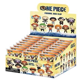 One Piece 3D PVC Bag Clips Netflix Series 1 Display (24)