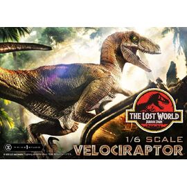 Jurassic Park II Legacy Museum Collection Statue 1/6 Velociraptor Bonus Version 41 cm |  Techbox