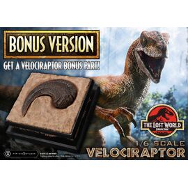 Jurassic Park II Legacy Museum Collection Statue 1/6 Velociraptor Bonus Version 41 cm |  Techbox