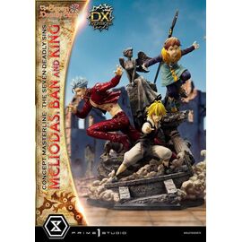Seven Deadly Sins Concept Masterline Series Statue Meliodas, Ban and King Deluxe Version 55 cm - Statues - Collectibles - Techbox