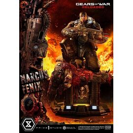 Gears of War: Reloaded Real Elite Masterline Series Statue 1/3 Marcus Fenix Ultimate Version 97 cm