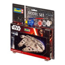 Star Wars Model Kit 1/241 Model Set Millennium Falcon 10 cm
