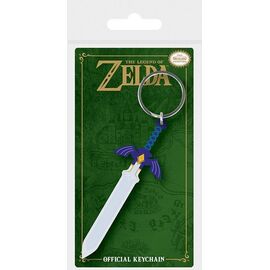 Legend of Zelda Rubber Keychain Master Sword 6 cm |  Techbox