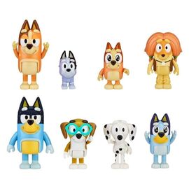 Bluey: Family & Friends 8 Piece Figure Set |  Techbox