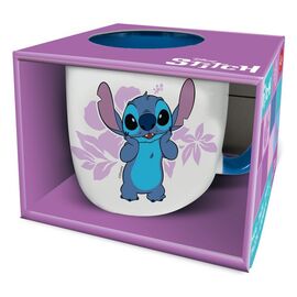 Lilo & Stitch Mug Stitch pink Flowers 385 ml |  Techbox
