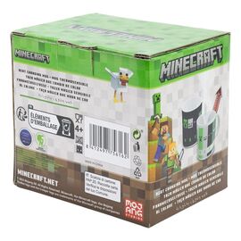 Minecraft Heat Change Mug Squared Pattern 325 ml - Mugs & Bottles - Gifts - Techbox