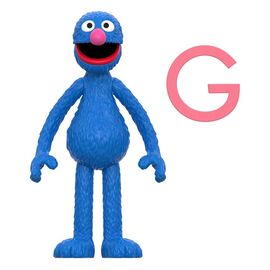Sesame Street ReAction Action Figure Wave 05 Grover 10 cm |  Techbox