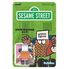Sesame Street ReAction Action Figure Wave 06 Typewriter Guy 10 cm |  Techbox