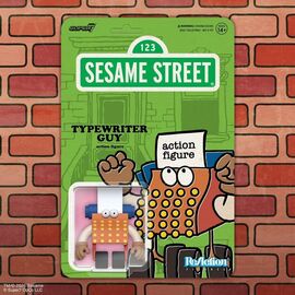 Sesame Street ReAction Action Figure Wave 06 Typewriter Guy 10 cm |  Techbox
