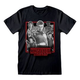 Stranger Things T-Shirt Group Artwork One Last Strange Adventure Colour Size M