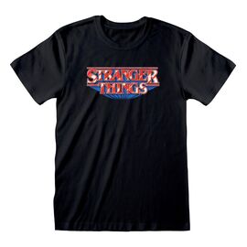 Stranger Things T-Shirt Retro Logo Size M