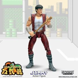 Double Dragon Deluxe Action Figure 1/12 Jimmy 18 cm |  Techbox