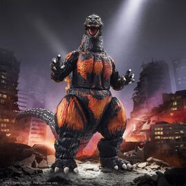 Toho Ultimates Action Figure Burning Godzilla 1995 20 cm |  Techbox