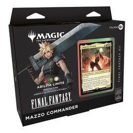 Magic the Gathering Final Fantasy Commander Decks Display (4) italian - Board Games - Various - Techbox