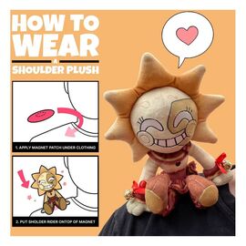 Five Nights at Freddy's Plush Figure Sun Shoulder Rider 15 cm |  Techbox