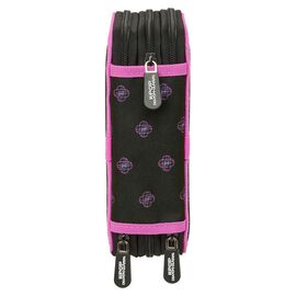 Kpop Demon Hunters Negra triple plumier 37pcs
