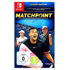 Matchpoint: Tennis Championships - Legends Edition (DE/Multi in Game) / Nintendo Switch - Nintendo Switch Games - Games - Techbox