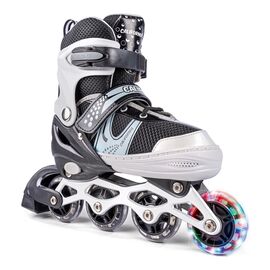 California - Inliners w/light size 31-34 - Black (24942) / Toys