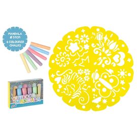 Grafix - Outdoor Mandala - 6 pcs chalk (610002) / Toys