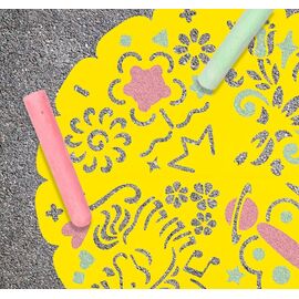 Grafix - Outdoor Mandala - 6 pcs chalk (610002) / Toys