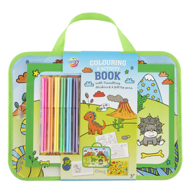 Moxy - Traveltray with Colouring & Activity book - Green / Toys