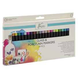 Nassau - Glass & porcelain markers 24 pcs (AR0149/GE) / Toys