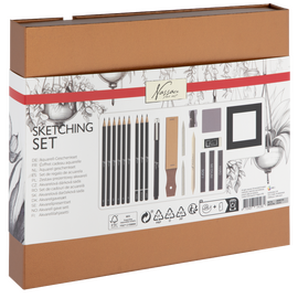 Nassau - Sketching art set 22 pcs. (AR0987/GE) / Toys