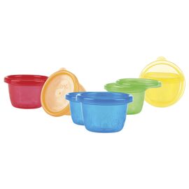 Nuby - Snack Bowl Set - Colorful - 120 ml - 6p / Baby and Children