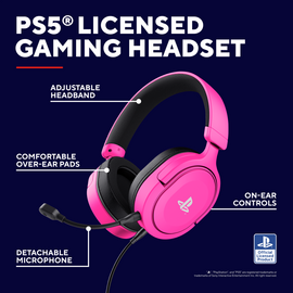 Trust - GXT498P PS5 Forta Headset - Pink / PlayStation 5 | Techbox