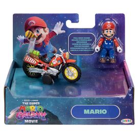 Super Mario Bros - Super Mario Galaxy Movie Mario & Luigi assorted figure + vehicle
