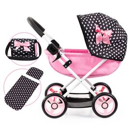 Bayer - Dolls Pram Cosy - Black/Pink (12760AA) / Toys